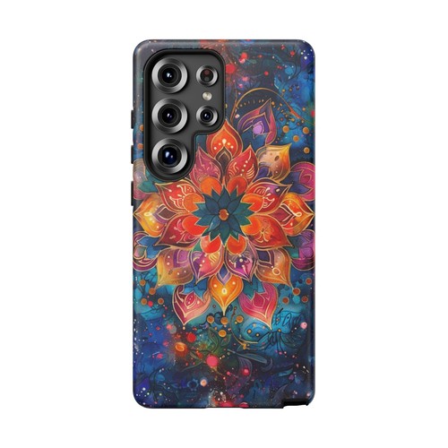 Mandala Flower Watercolor Phone Case for iPhone, Samsung Galaxy, Pixel - 第 127/256 張圖片