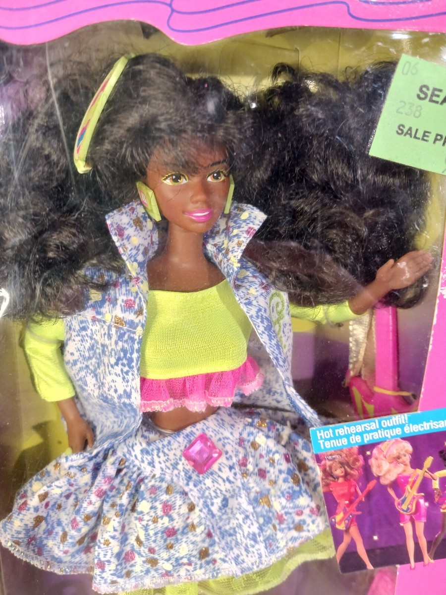 1989 Barbie And The Beat Christie Doll Mattel 2754 NRFB French