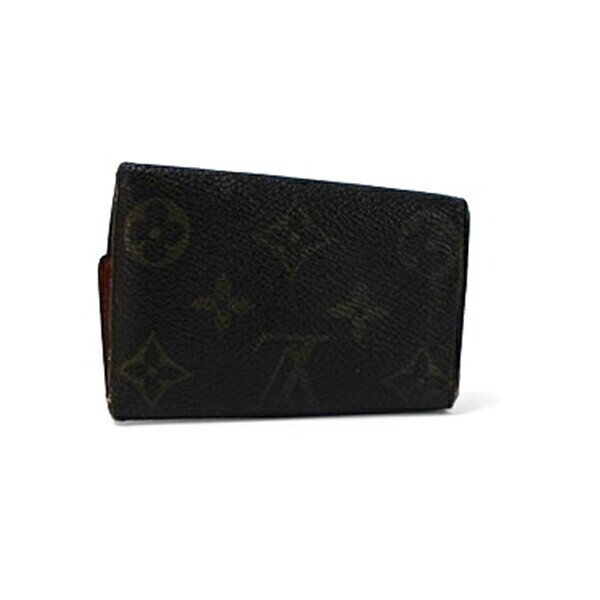 Authentic Louis Vuitton 6 key case (1 missing) Monogram Multicle 6