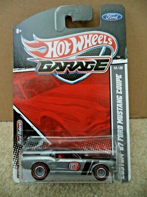 HOT WHEELS GARAGE CUSTOM '67 FORD MUSTANG COUPE T8288 *NEW* | eBay