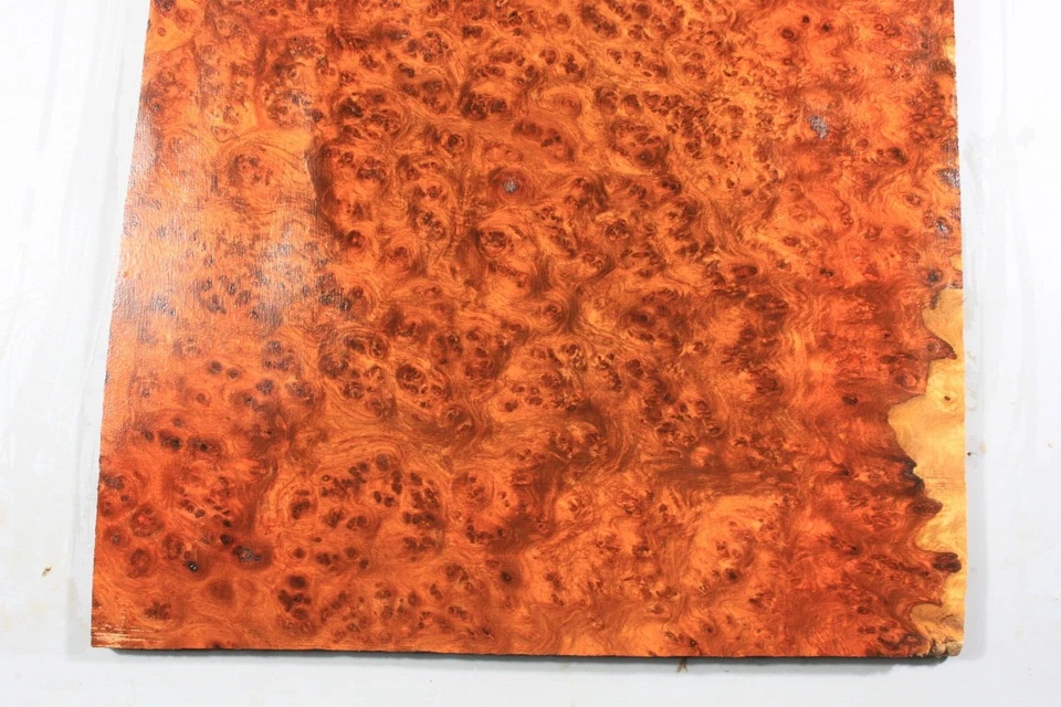 8081 Incrustación Madera 5A 10mm Birmania Palisandro Madera Dura Burl Caja Hacer Chapa de Marquetería Foto 3 de 4