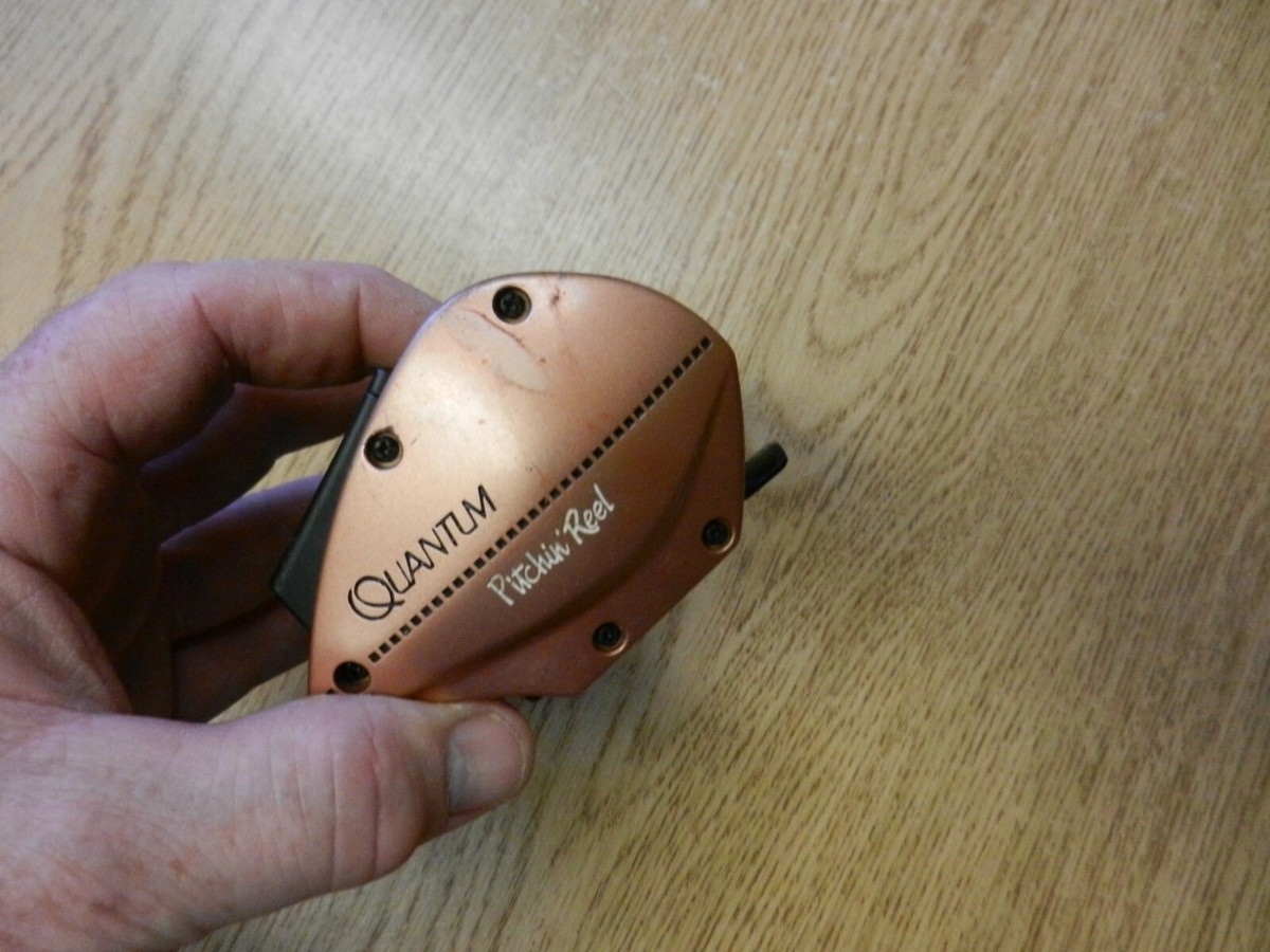 Quantum Pitchin Reel Model 441 Baitcaster Copper Color Used | eBay