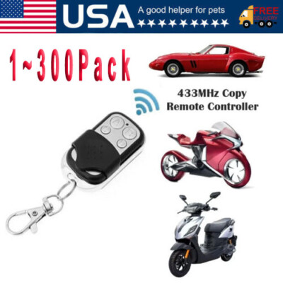 #ad Universal Cloning Electric Gate Door Garage Remote Control Key Fob 433mhz Cloner $682.30