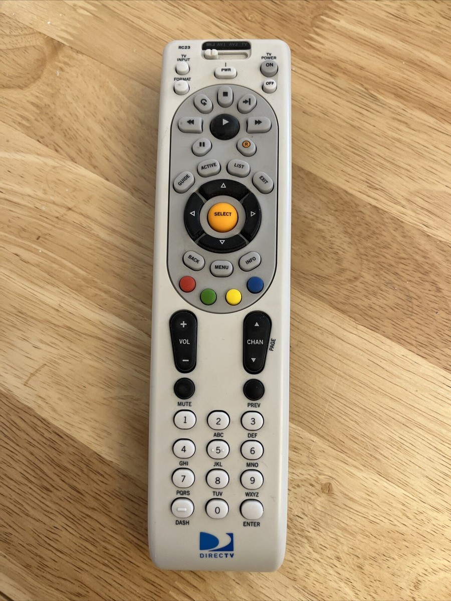 Directv Amazon Prime Mlb Extra Innings Direct TV Remote RC23