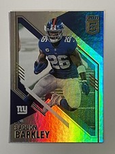 2021 Panini Donruss Elite #33 Saquon Barkley New York Giants Football Card