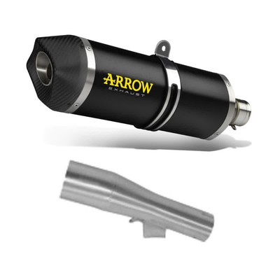 Schalldämpfer Verbindung Racing ARROW Race Tech Schwarz für Honda 750 Nc Dc