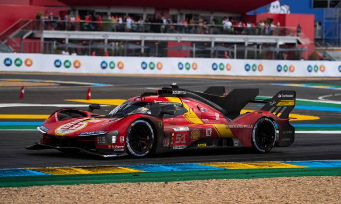 Ferrari 499P No.50 FERRARI AF CORSE Pole Position and 5th 24H Le Mans