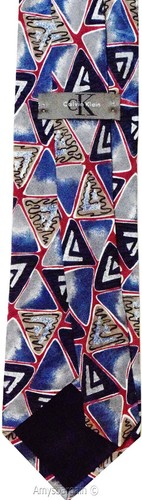 Calvin Klein Neck Tie, 100% Silk tie, Neck wear Made in USA, New Designer tie - Picture 10 of 12
