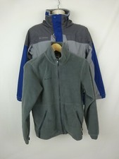 Columbia Bugaboo Interchange Jacket Removable Fleece  Gray  Blue  Youth 14/16