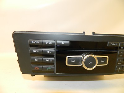OEM MERCEDES BENZ 6 Disc CD DVD Changer Radio Stereo Dash Assembly  