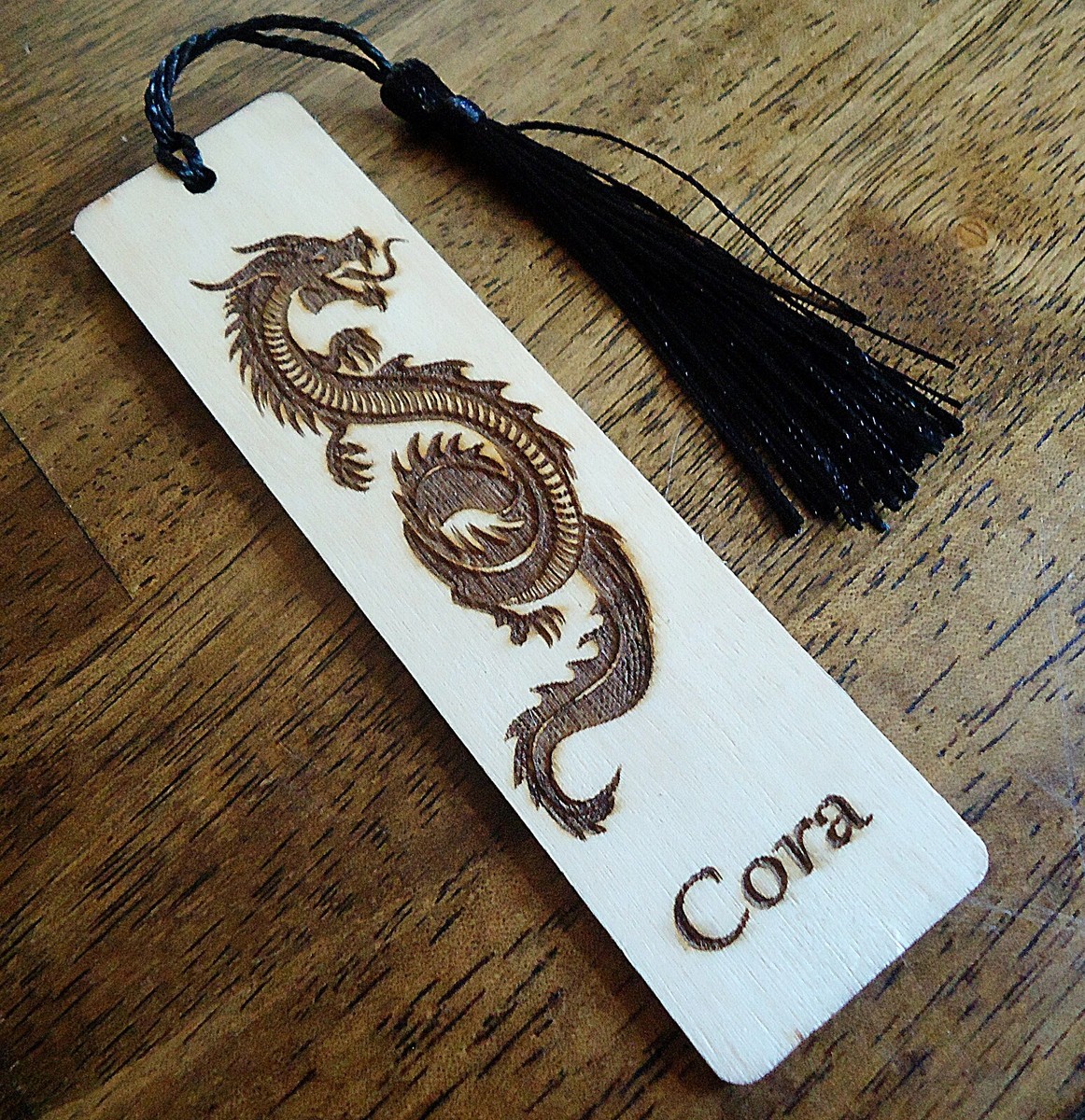 Bookmark - PERSONALIZED Fish Hook - Birch wood Bookmark - PERSONALIZED Fish Hook - Birch wood