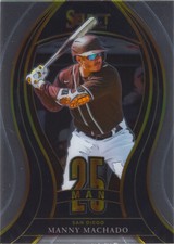 Manny Machado 2021 Panini Select Baseball 25 MAN INSERT Card #25M-21 San Diego
