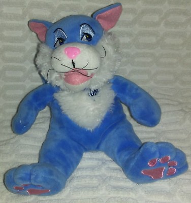 9  Light Blue and Light Pink The Tom Show Custom TOM Cat Plush Artistic Toy