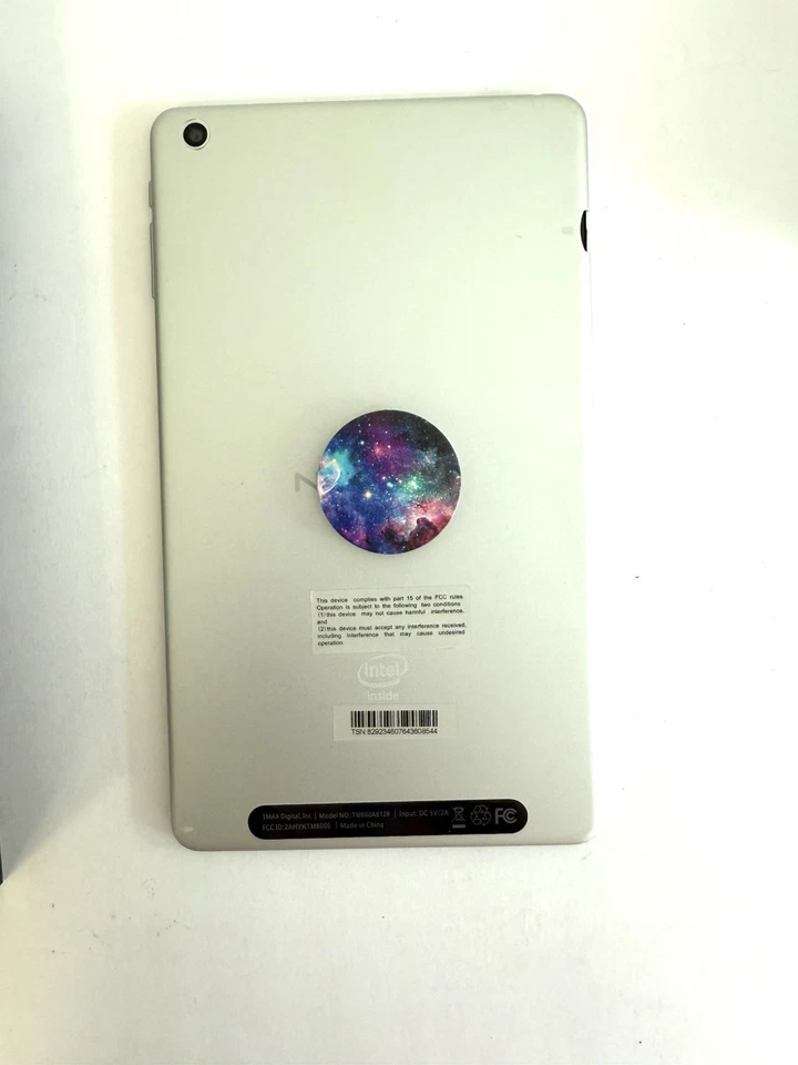 NuVision Solo HD Tablet 8" For Android (Dual Cameras) TM800A612R Silver - Image 2 of 4