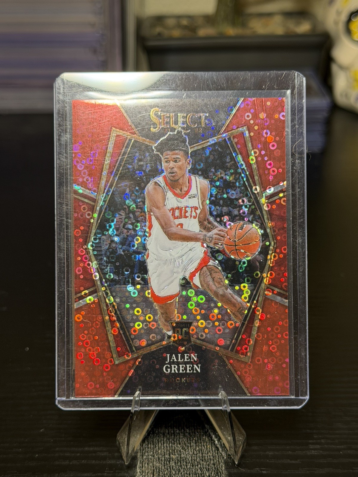2021-22 Panini Select Premier 190 RC Jalen Green Red Disco /49