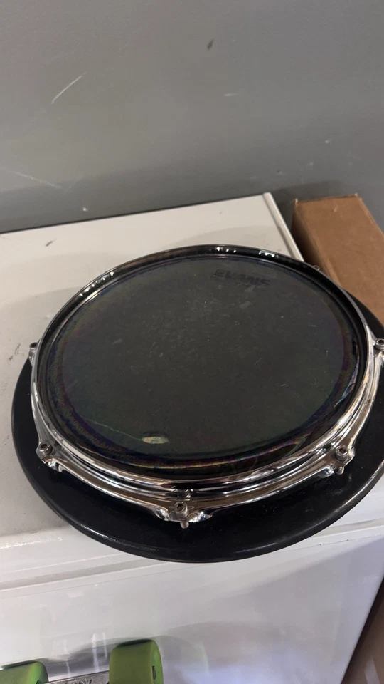 "Pad de batería de percusión para batería de 12"" con cabezal de batería real" Foto 3 de 3