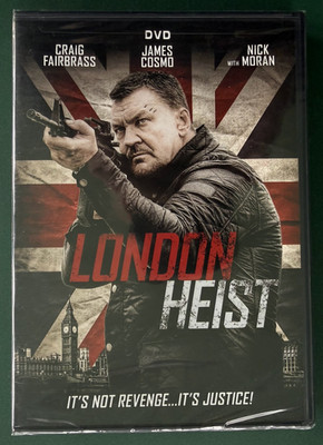 London Heist (DVD) 2017 Craig Fairbrass, MINT, FACTORY SEALED, NEW, Ohio seller