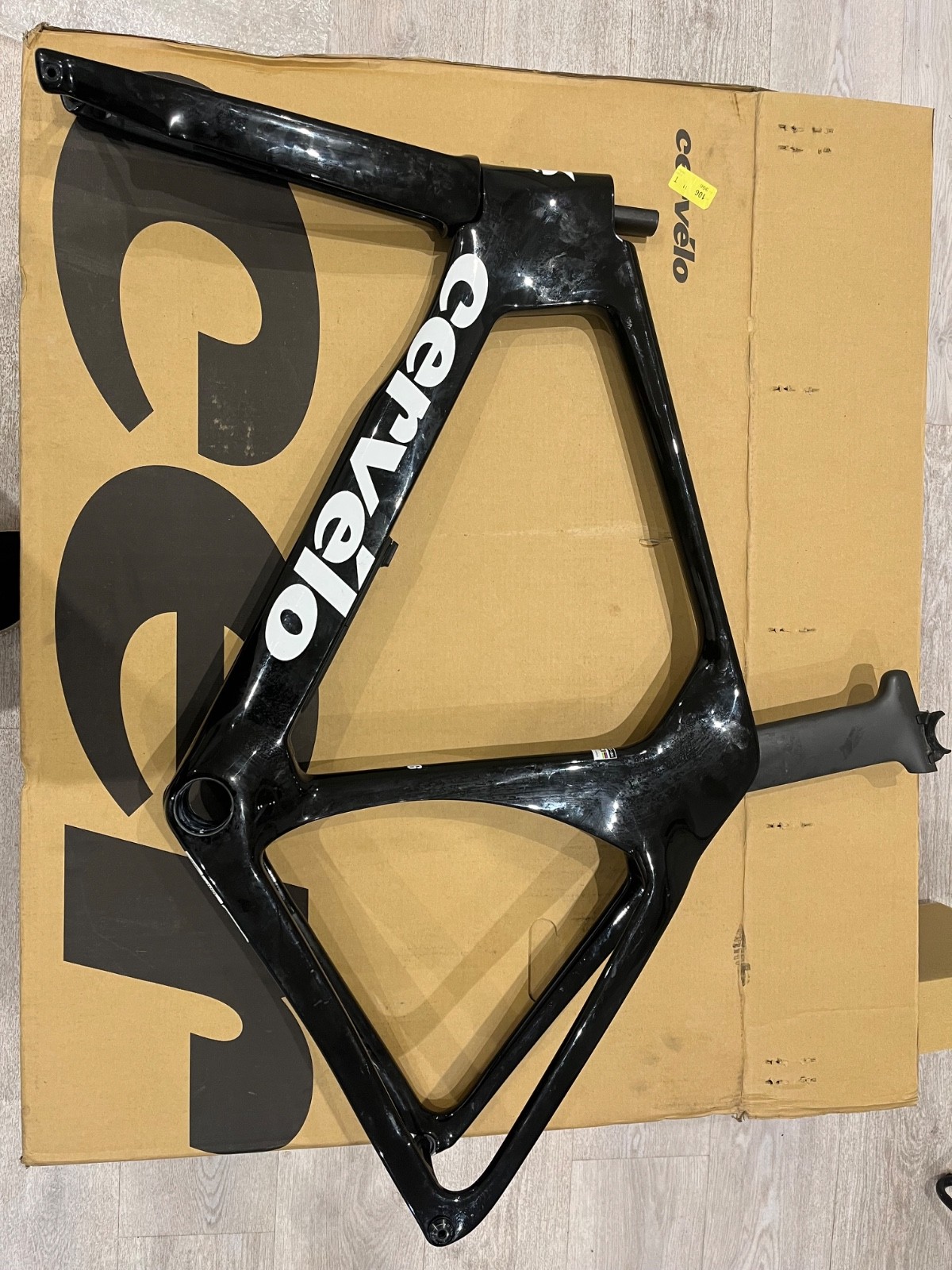 Cervelo p-series TT frame set 56cm 2025