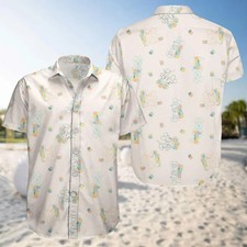 Disney Mickey Mouse Magic Kingdom Playing Toys Vintage Hawaiian Shirt