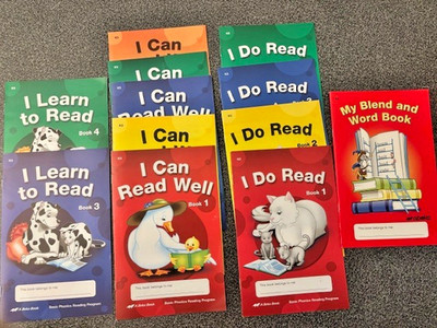 Abeka Reading Study Guide Set - I Can Read Well, I Do Read Well, Blend Book