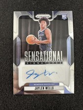 2024-25 Panini Prizm Jaylen Wells Rookie Auto Sensational Signatures RC #SS-JWG