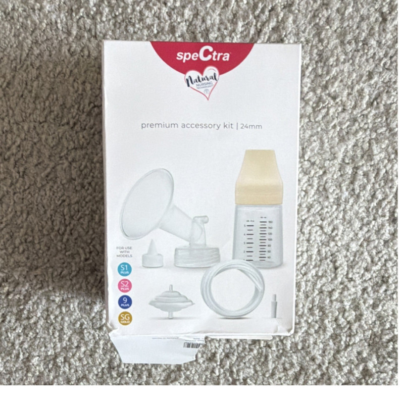 Spectra 24mm Breast Pump Accessory Kit for S1 Plus S2 Plus 9 Plus SG