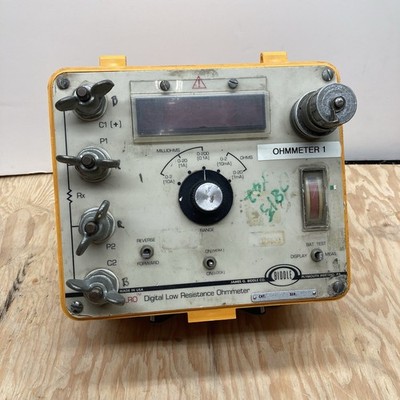 Biddle 247000-7 DLRO Digital Low Resistance Ohmmeter