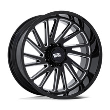 24 Inch Black Wheels Rims Ford F250 F350 Moto Metal Mo811 24x12 8x170 Lug -44mm