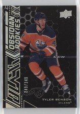 2020-21 SPx UD Black Obsidian Rookies 49/349 Tyler Benson #OR-16 vm9