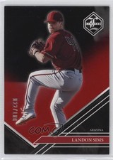2023 Panini Chronicles Limited Red 22/100 Landon Sims #1 0hw6