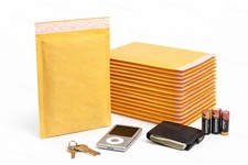 500 000 4x8 Kraft Bubble Padded Envelopes 4.5 x 8 X-Wide Mailers Bags
