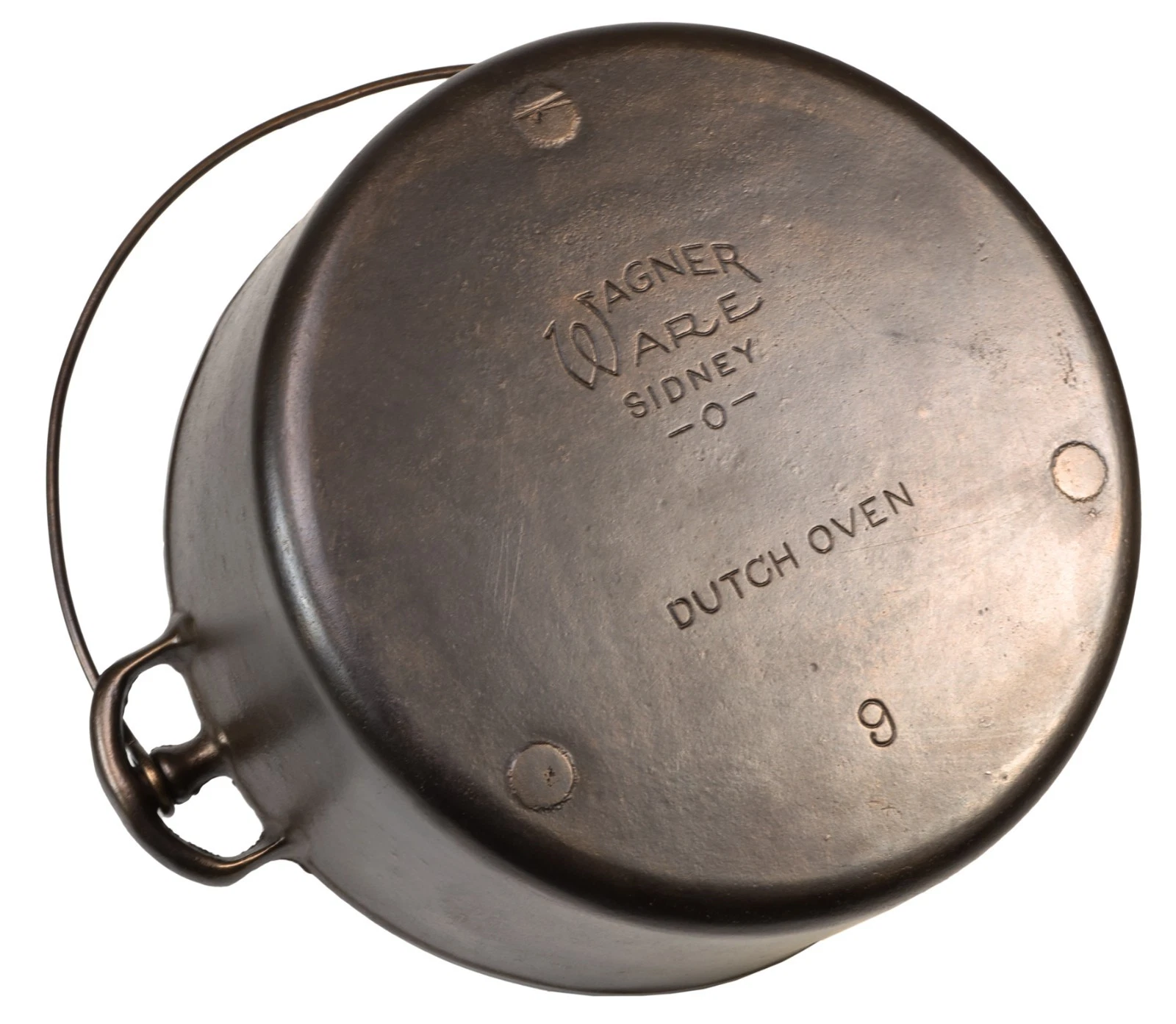 Super Rare Vintage Wagner Ware No 9 Cast Iron Chuchwagon Dutch Oven Restored
Opens in a new window o