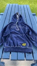Jimmie Johnson womens Lowes #48 NASCAR  Chase Authentics Hoodie Size Small