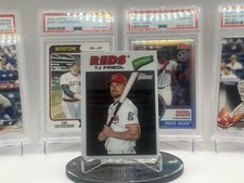 2026 Topps Heritage Chrome #296 T J Friedl 