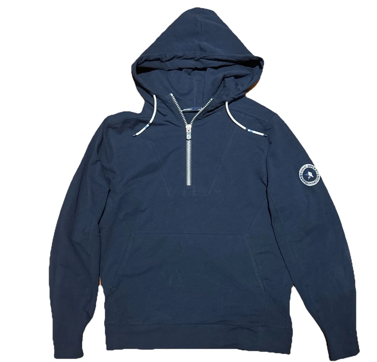 Cotton Hoodies & Sweatshirts 1/4 Zip Features Hoodies for Men for