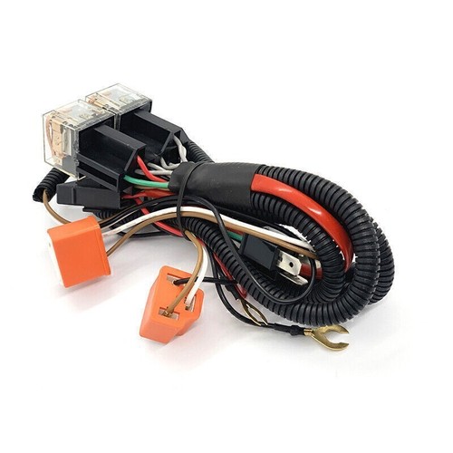 Professional H4/9003 Headlight Booster Wire Harness Connector Relay Fuse Socket - Picture 6 of 7