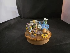 Our America By Yankee Candle Garden With Flowers Watering Can Jar Candle Topper