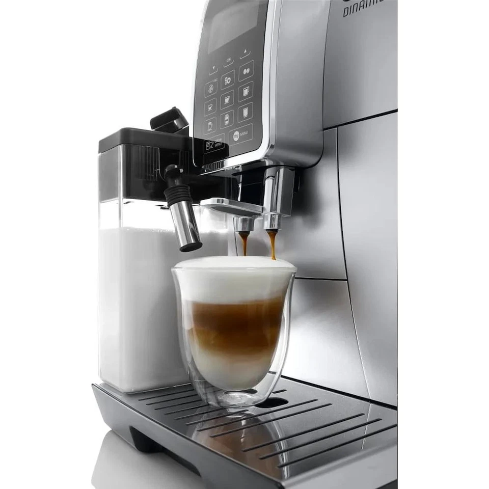 Macchina caffè superautomatica DeLonghi Dinamica ECAM350.75.S con sistema latt - Immagine 2 di 4