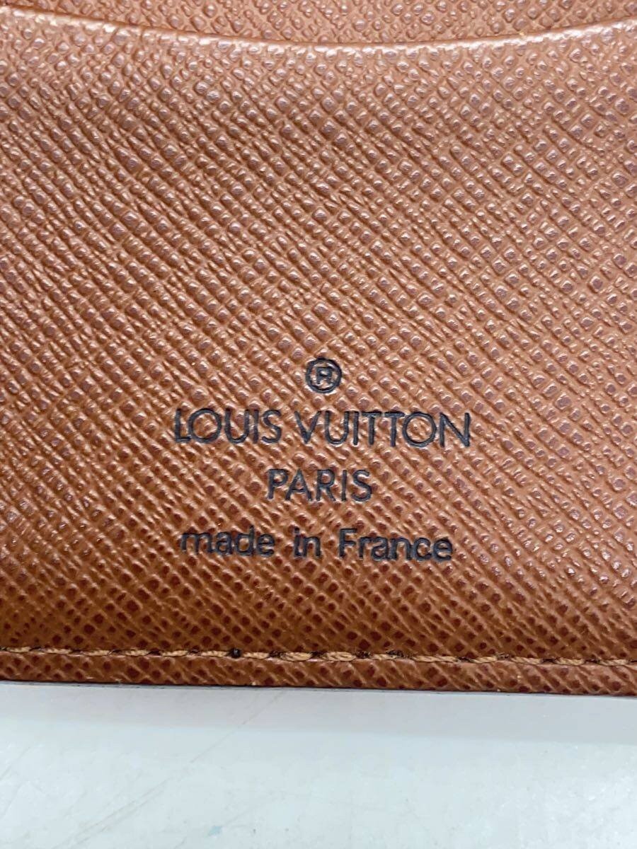 LOUIS VUITTON Organizer de Poche Monogram Canvas BRW All-Over Print Women's thumbnail 3