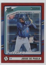 2024 Panini Donruss Rated Prospects Red /275 Josue De Paula #113 1i3r