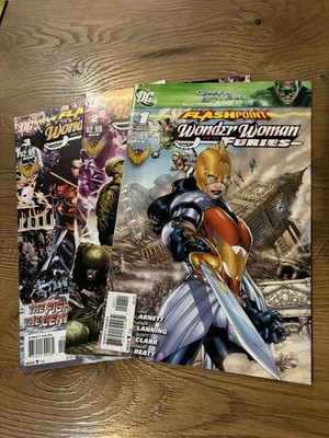 Flashpoint Wonder Woman and the Furies #1-3 - DC Comics - 2011 - Set