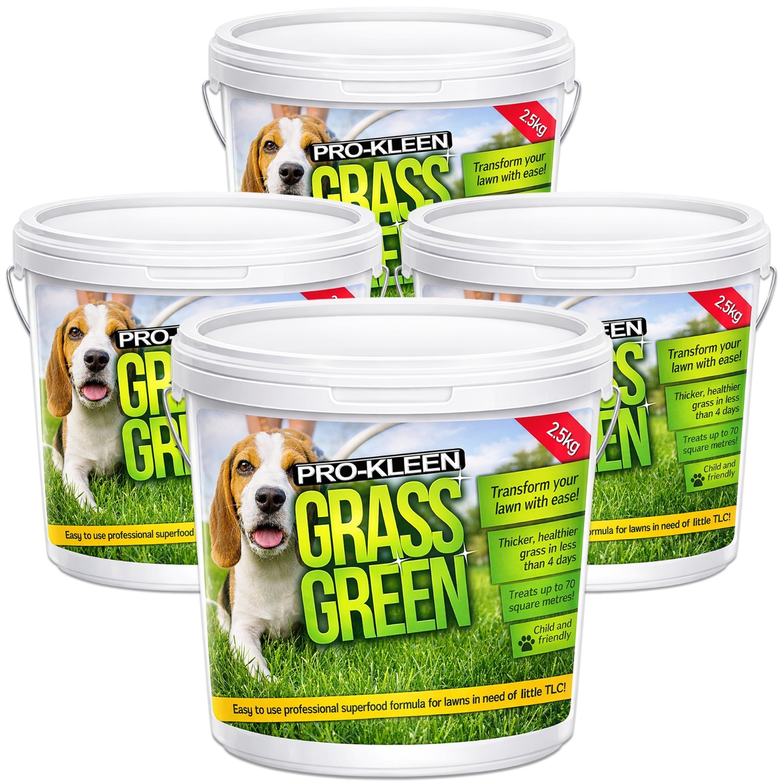 ProKleen Grass Green Feed Fertiliser Food Granular Lawn Nutrients Growth 10 Kg