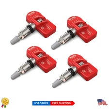 Durable MORESENSOR TPMS Sensors - 4-Pack Clamp-in for Multiple Brands