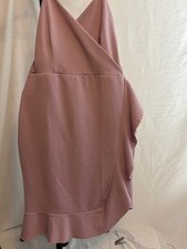 Pretty Little Thing  spaghetti strap dress sz. 8 pinkish color
