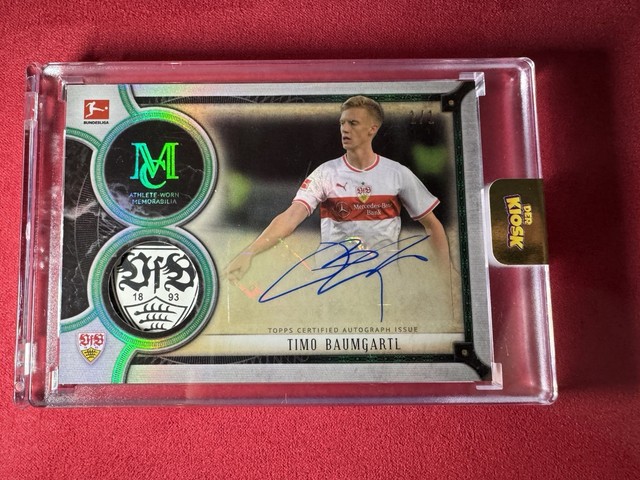 Timo Baumgartl 1/1 - AUTO - RELIC - Topps Museum Bundesliga 18/19 - Stuttgart
