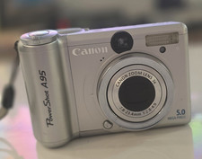 Canon Powershot A95 5MP Point&Shoot camera, Clean W/256MB