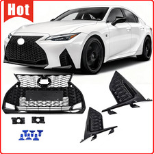 Front Grille W/ Camera Hole 53112-53470 For 2021-2022 Lexus Is300 Is350 F-Sport