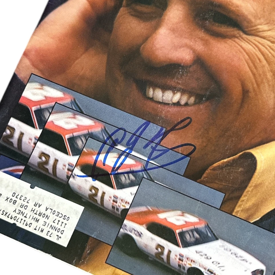 A.J. Autógrafo firmado por Foyt 1972 Daytona 500 Sports Illustrated ¡Revista completa! Foto 2 de 4