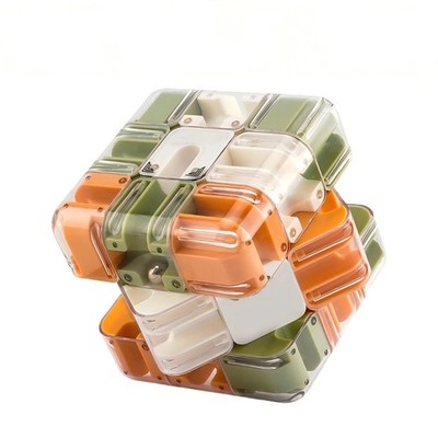 3D Labyrinth Cube Puzzle Brain Teaser Toy for Adults Teens Maze Game Gift