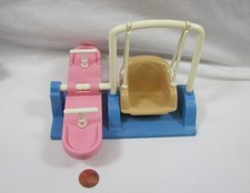 Fisher Price Loving Family Dollhouse Teeter Totter Swing See Saw 3-6" Dream 2